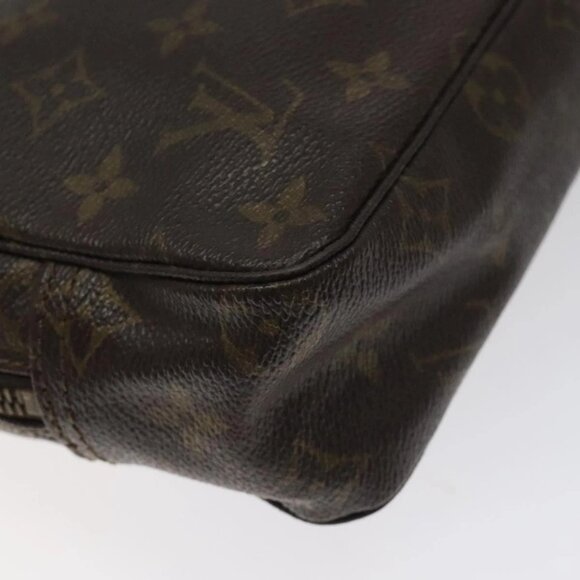 LOUIS VUITTON Monogram Trousse Toilette 23 Clutch Bag LV Auth - Picture 14 of 16